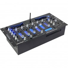 Mikšerinis pultas 6 kanalų su USB, su Bluetooth BST ACTIV218